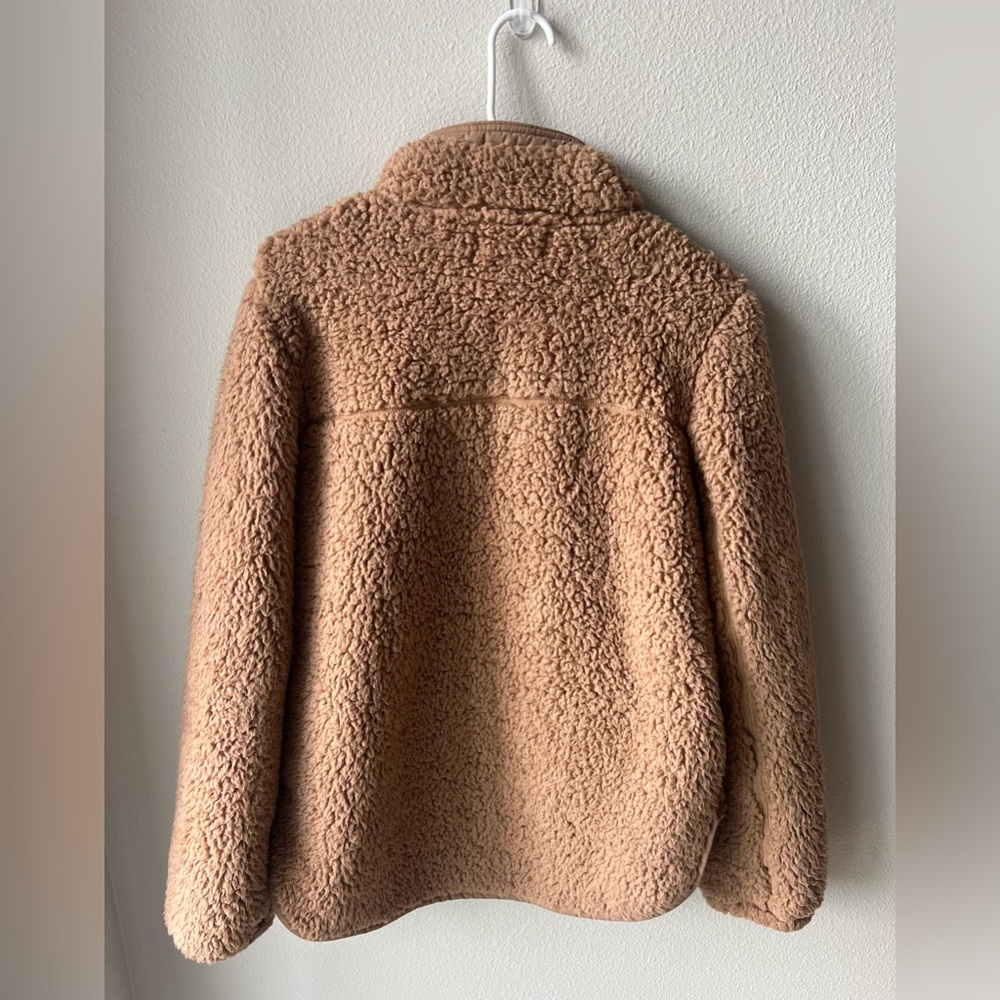Abercrombie & Fitch Women’s Tan Half-Zip Sweater - Picture 6 of 6